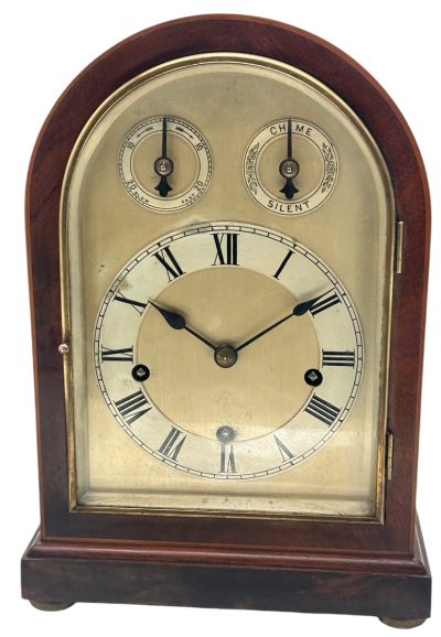 Victorian Arched Top Musical 5 Gong Bracket Clock – 8 Day Striking Clock - Image 4