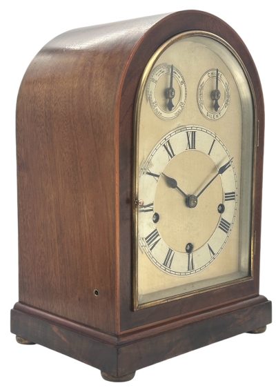 Victorian Arched Top Musical 5 Gong Bracket Clock – 8 Day Striking Clock - Image 7