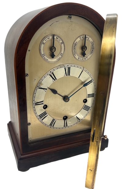 Victorian Arched Top Musical 5 Gong Bracket Clock – 8 Day Striking Clock - Image 8