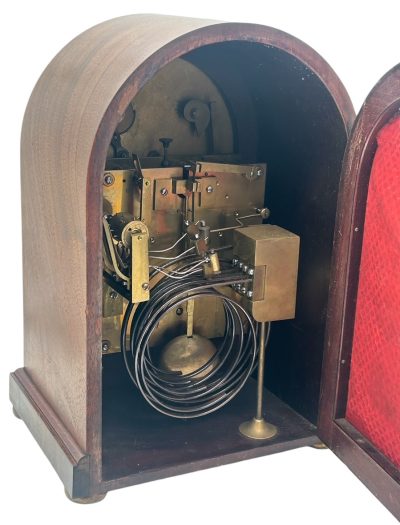 Victorian Arched Top Musical 5 Gong Bracket Clock – 8 Day Striking Clock - Image 9