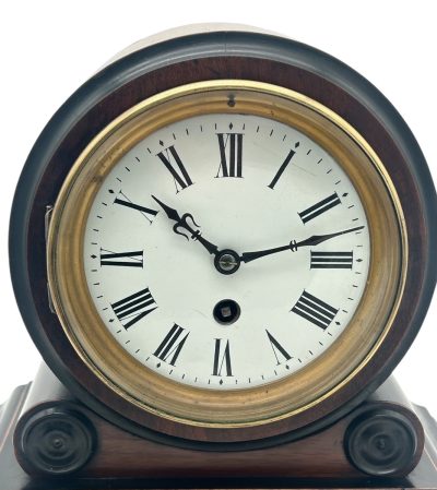 Victorian Drum Head Mantel Clock – 8 Day Clock - Image 2