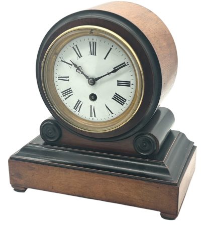 Victorian Drum Head Mantel Clock – 8 Day Clock - Image 8