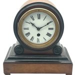 Victorian Drum Head Mantel Clock â 8 Day Clock French mantel clock Antique Clocks