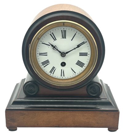 Victorian Drum Head Mantel Clock – 8 Day Clock - Image 9