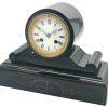 Victorian Drum Head Slate Mantel Clock – 8 Day striking Clock - Image 5