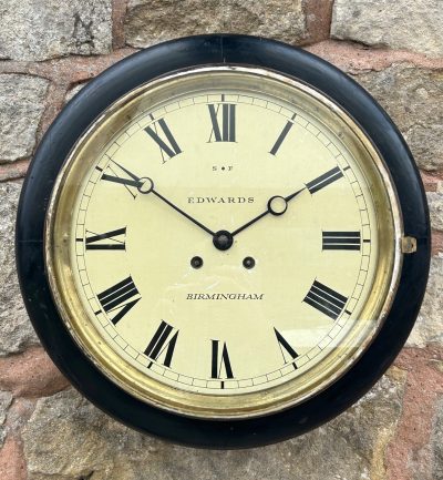 Awesome Large Industrial Antique Dial Clock – ca 1900 - Image 2