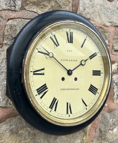 Awesome Large Industrial Antique Dial Clock – ca 1900 - Image 3