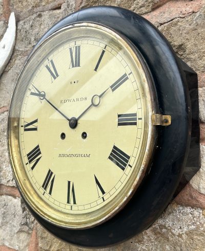 Awesome Large Industrial Antique Dial Clock – ca 1900 - Image 4