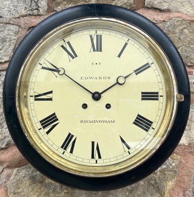 Awesome Large Industrial Antique Dial Clock – ca 1900 - Image 5
