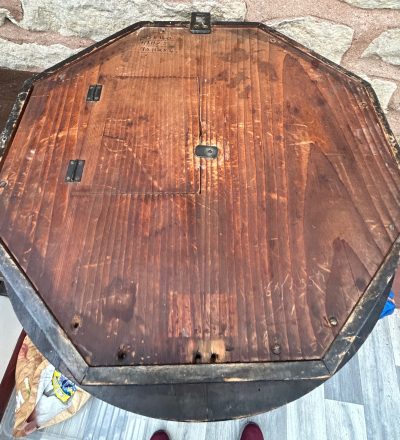 Awesome Large Industrial Antique Dial Clock – ca 1900 - Image 8