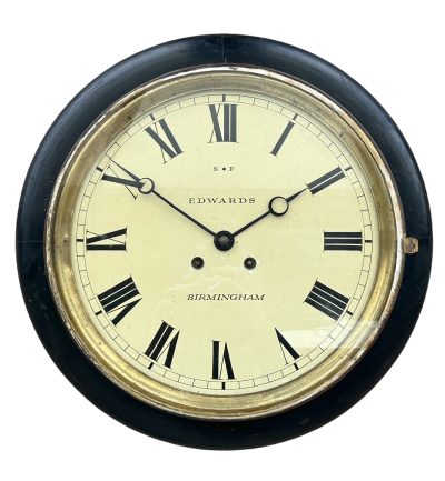 Awesome Large Industrial Antique Dial Clock – ca 1900 - Image 10