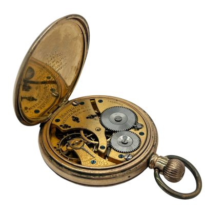 Exquisite Antique Waltham Rolled Gold Case Pocket Watch – ca 1910 - Image 8