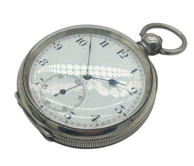 Awesome Antique English Silver Case Open face Pocket Watch - Image 3