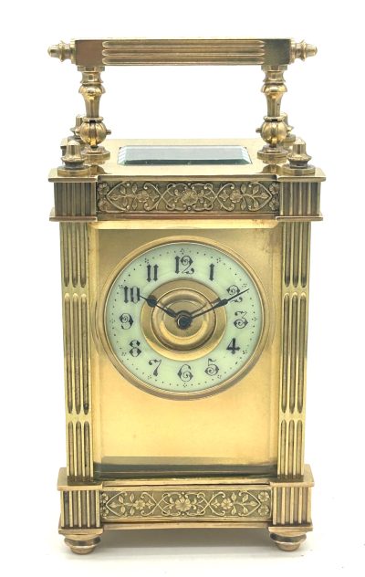 Fantastic Antique Edwardian French 8 day Carriage clock– ca 1900