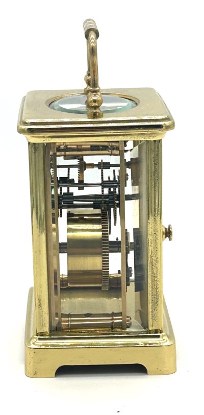 Stunning Antique French 8 day Carriage clock – ca 1900 - Image 5