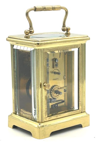 Stunning Antique French 8 day Carriage clock – ca 1900 - Image 6