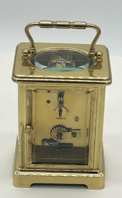 Stunning Antique French 8 day Carriage clock – ca 1900 - Image 7