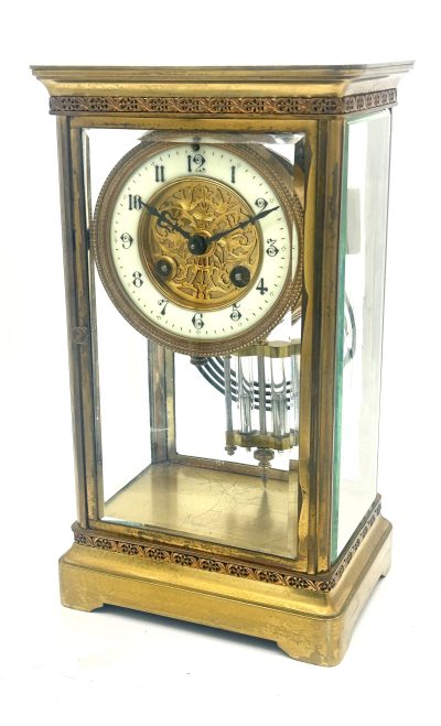Fabulous French 4 glass regulator Mantel Clock – ca1880 - Image 2