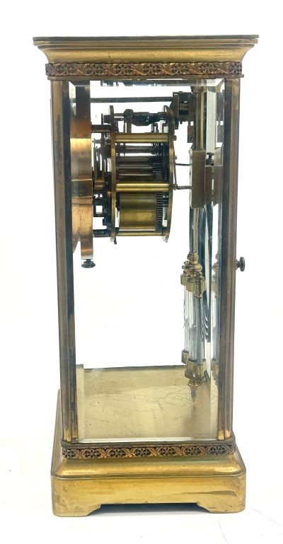 Fabulous French 4 glass regulator Mantel Clock – ca1880 - Image 5