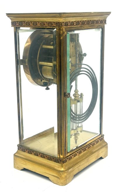 Fabulous French 4 glass regulator Mantel Clock – ca1880 - Image 6