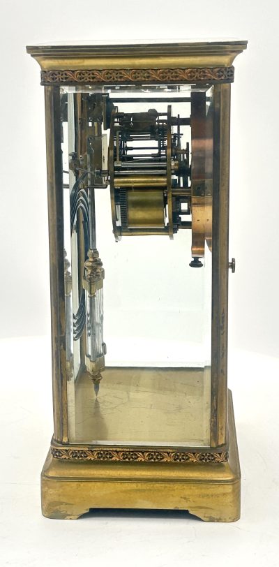 Fabulous French 4 glass regulator Mantel Clock – ca1880 - Image 10