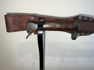 DUTCH BAYONET AND SCABBARD RARE - Image 3