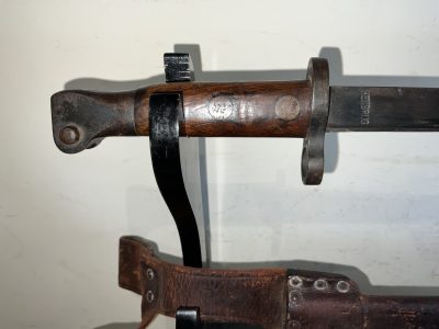 DUTCH BAYONET AND SCABBARD RARE - Image 8