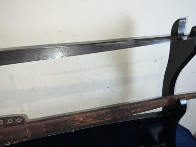 DUTCH BAYONET AND SCABBARD RARE - Image 15
