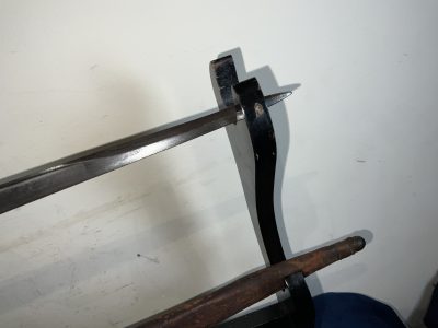 DUTCH BAYONET AND SCABBARD RARE - Image 17