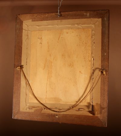 Original Oak And Gesso Framed Mirror In The Rococo Style. - Image 7