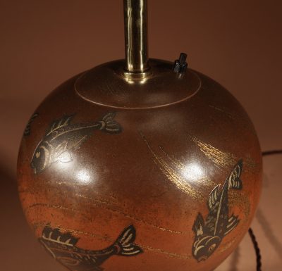 Impressive WMF - Design Paul Haustein, “Ikora Metall” Dinanderie Copper Table Lamp Circa 1927. - Image 8