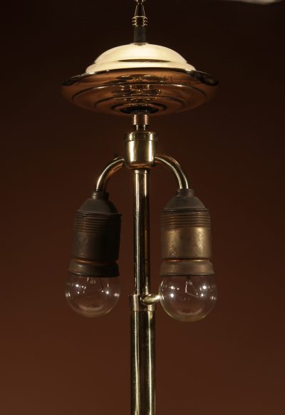 Impressive WMF - Design Paul Haustein, “Ikora Metall” Dinanderie Copper Table Lamp Circa 1927. - Image 9
