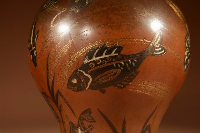 Impressive WMF - Design Paul Haustein, “Ikora Metall” Dinanderie Copper Table Lamp Circa 1927. - Image 13