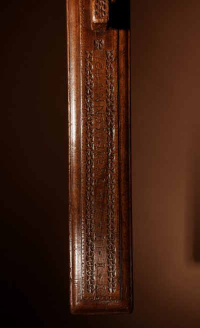 Early Dated 1728 Stylish Norwegian Mangle Board - Image 6