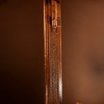 Early Dated 1728 Stylish Norwegian Mangle Board carving Antique Sculptures
