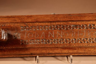 Early Dated 1728 Stylish Norwegian Mangle Board - Image 8