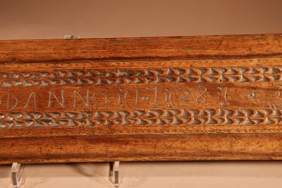 Early Dated 1728 Stylish Norwegian Mangle Board - Image 9