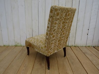 Antique French Napoleon III Slipper Chair - Image 3