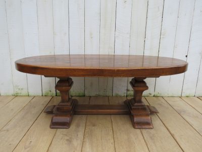 French Oak Coffee Table - Image 9