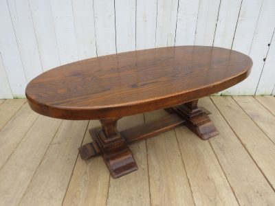 French Oak Coffee Table - Image 8