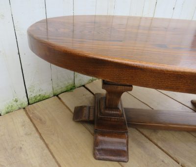French Oak Coffee Table - Image 3