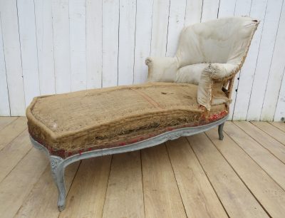 Antique French Napoleon III Daybed Chaise Longue - Image 7