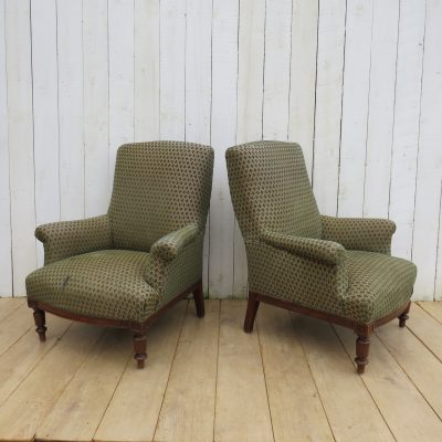 Pair Of Antique French Armchairs