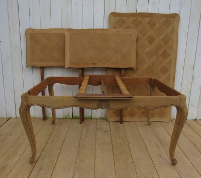 Bleached Oak Extending Dining Table - Image 7