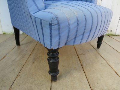 Antique French Napoleon III Armchair - Image 4