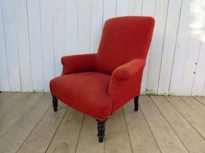 Antique French Napoleon III Armchair - Image 8