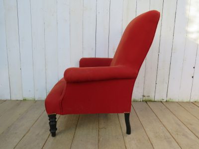 Antique French Napoleon III Armchair - Image 5