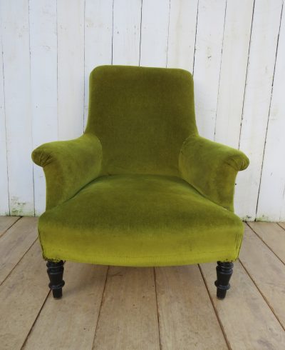 Antique French Napoleon III Armchair - Image 2