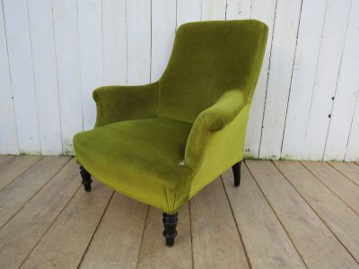 Antique French Napoleon III Armchair - Image 8