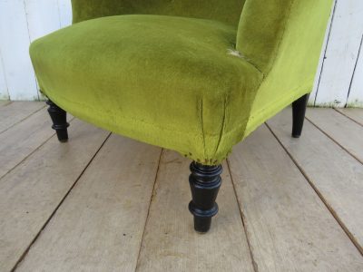 Antique French Napoleon III Armchair - Image 4